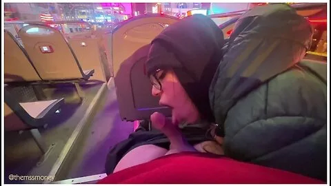 Preview supplied for Public Pov: Risky Blowjob On Nyc Tour Bus