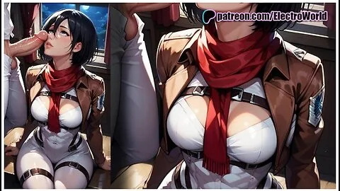 Preview supplied for Mikasa Ackerman Was Hunting Titan But Got Trapped By Bandits!