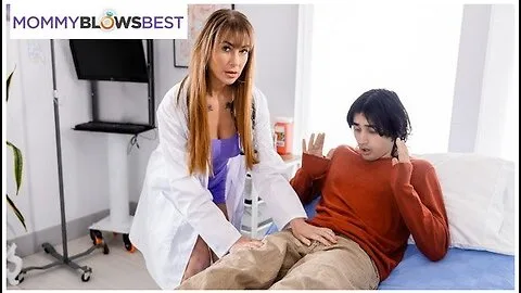 Preview supplied for Jordan Maxx – Milf Doctor Fixes Hard-On by Sucking Dick