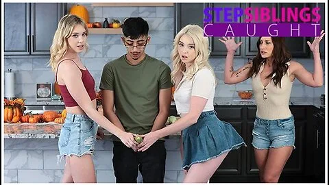 Preview supplied for Lexi Lore & Sophia Sterling: Thankful for Stepbros’ Cock in Wild Threesome