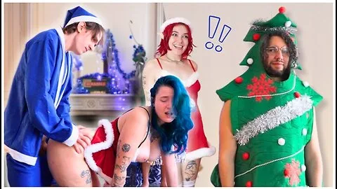 Preview supplied for Cuckold Christmas Tree Returns—Hot Mrs. Claus Gets Nailed by Cedric Dickery