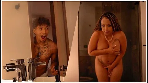 Preview supplied for Kataleya Gil & Thiago Lopez: Stepson Leaves His Stepmother Soaked in the Shower