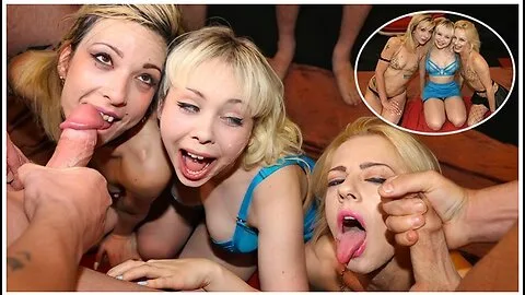 Preview supplied for April Paisley, Cherry & Sarah’s Greedy Cock Sucking