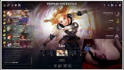 Preview supplied for Vibrating Buttplug Fail And Feeding League Of Legends #10 Luna
