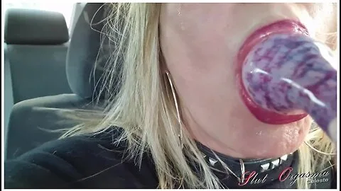 Preview supplied for Throat Bulge’s Car Fun: Blowjob & Smoking After Shopping