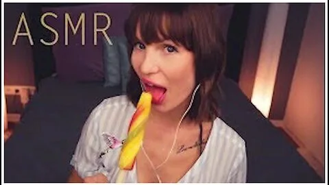 Preview supplied for Asmr Amy Ice Licking Sucking Eating Mouth Sounds Whispering