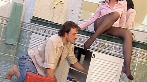Preview supplied for Dark Haired German Beauty Making A Cock Cum Hard - Teaser Video