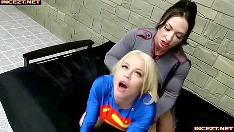 Preview supplied for Supergirl Vs Enhanced Muscle Girl