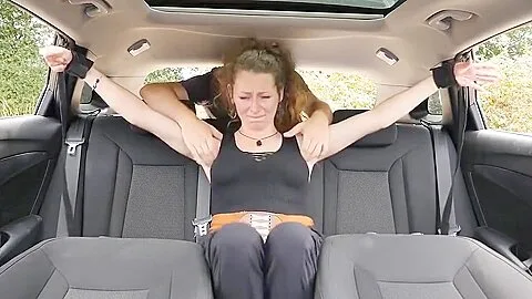 Preview supplied for Car Tickling Session With Kinky Milf