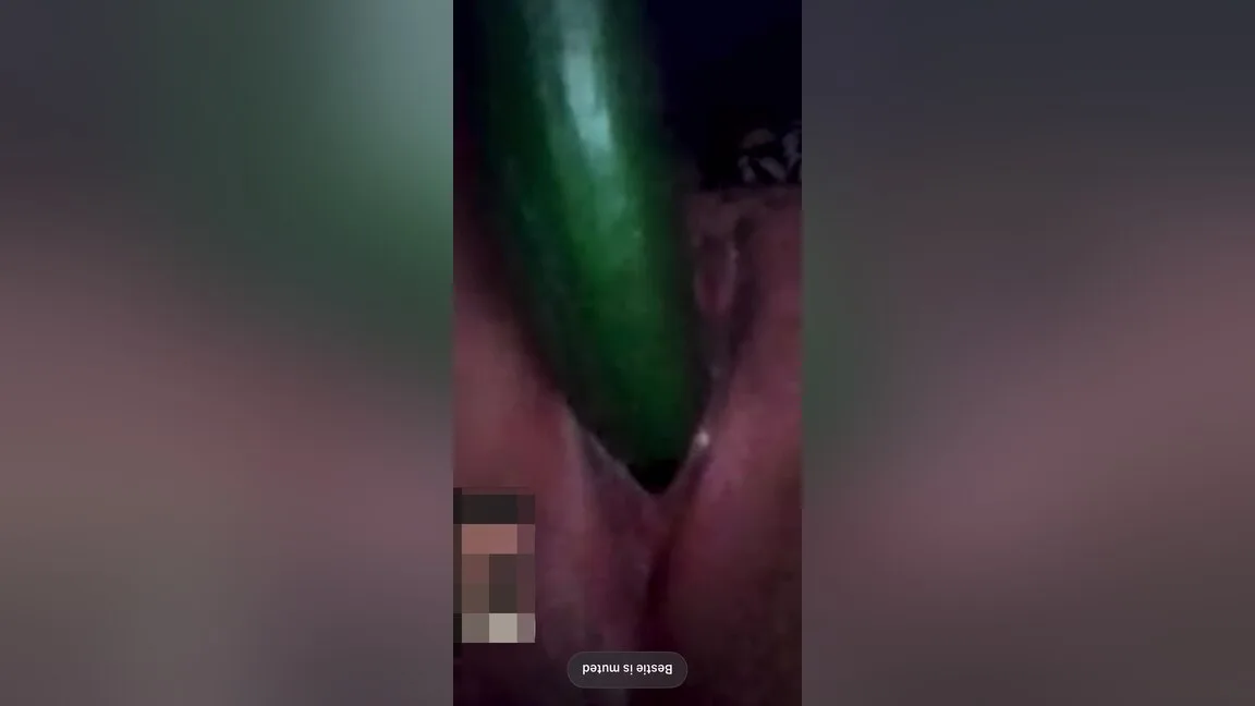 Preview supplied for Amazing Sexy Babe Masturbate With Cucumber For Intense Orgasm