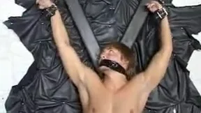 Preview supplied for Slave ballbusted & beated while tied on a x-cross