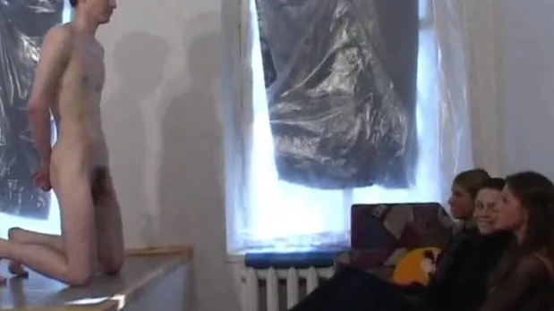 Preview supplied for Russian femdom high heel ballbusting & foot kicking slave