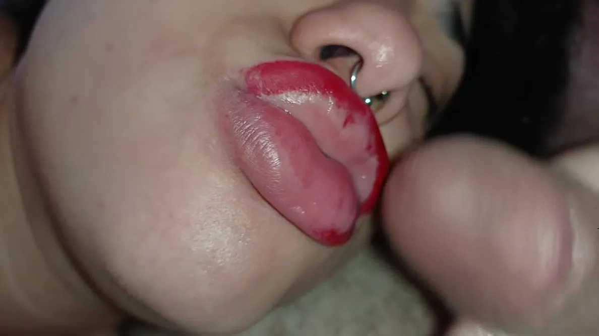 Preview supplied for Creampie On The Sluts Big Lips, She Waits Eagerly For Hot Milk