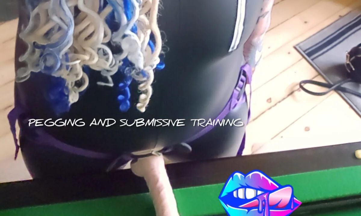 Preview supplied for Submissive Slut Watches A Pegging