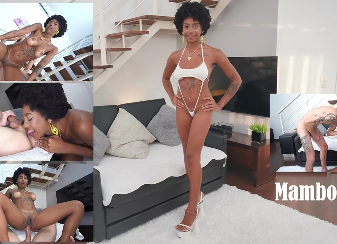Preview supplied for Perfect Breast Ebony, Ana Susage Gets Her Ass & Throat Fucked