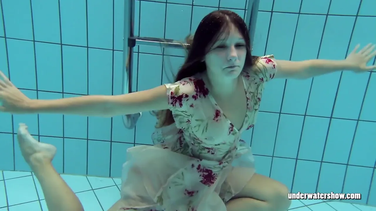 Preview supplied for Lucy Gurchenko Strips Underwater And Shows Hairy Vagina