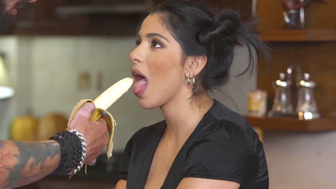 Preview supplied for Clara Ortiz Grinds Her Wet Pussy On A Two Toned Dick