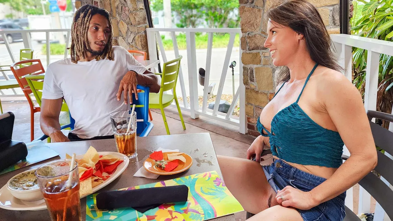 Preview supplied for Wifey Gets Wet Over Hung Black Bartender, Scene #01