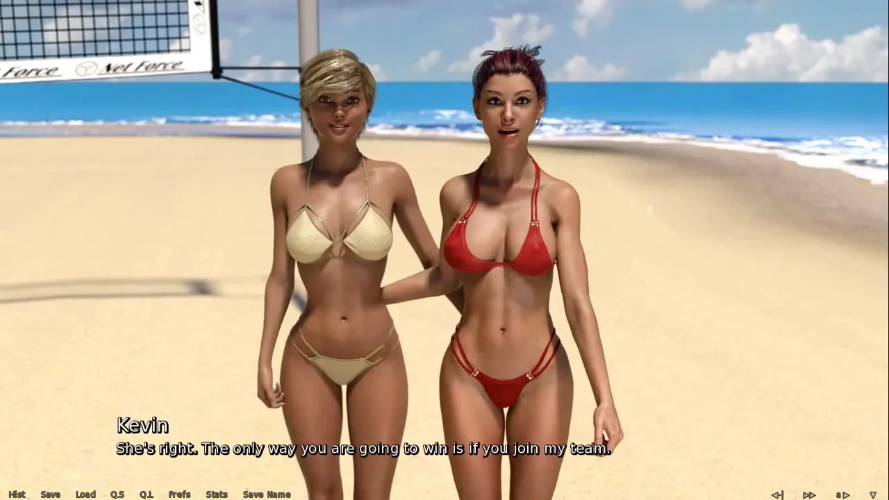 Preview supplied for Where The Heart Is Lesbian Kiss On The Beach Ep 99