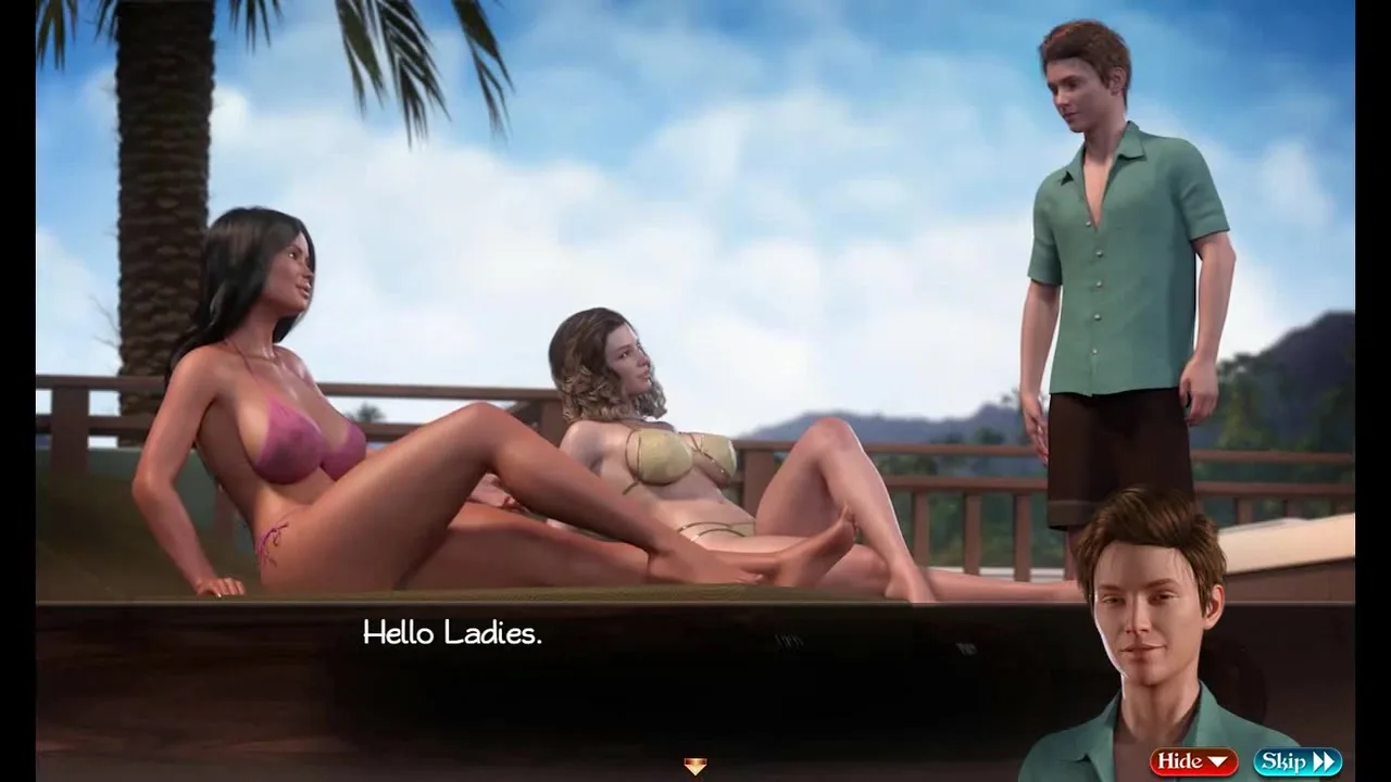 Preview supplied for Treasure Of Nadia Bikini Party In The Back Yard Ep39
