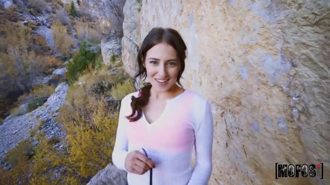 Preview supplied for Hiker Hottie Aubree Facialed All Over Pov