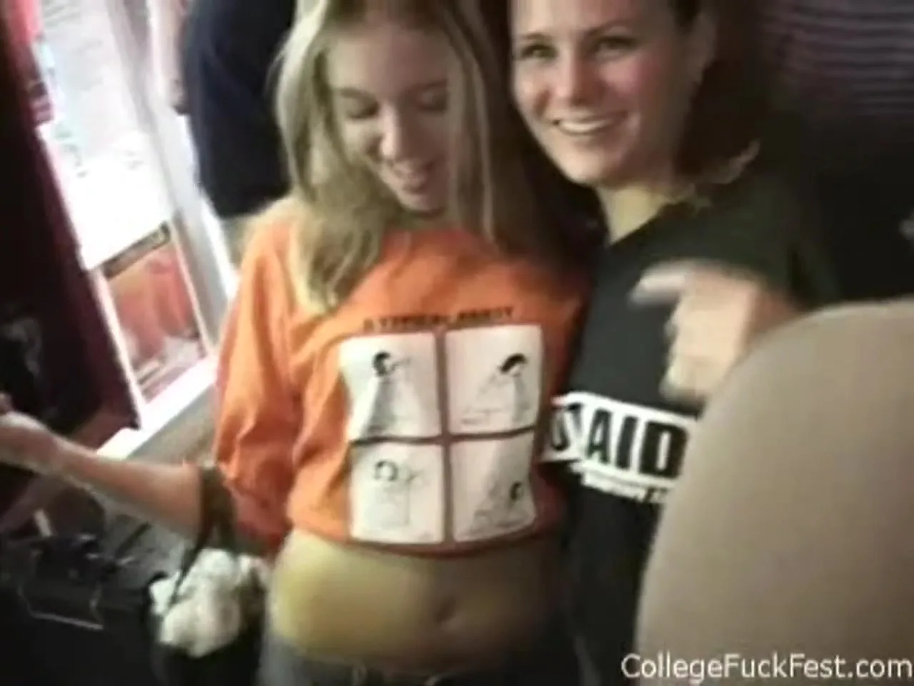Preview supplied for College teen whores partying and teasing
