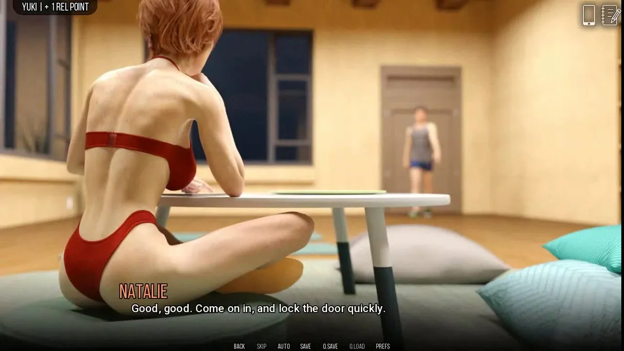 Preview supplied for University Of Problems Naked Training With Hot Milf Ep 41
