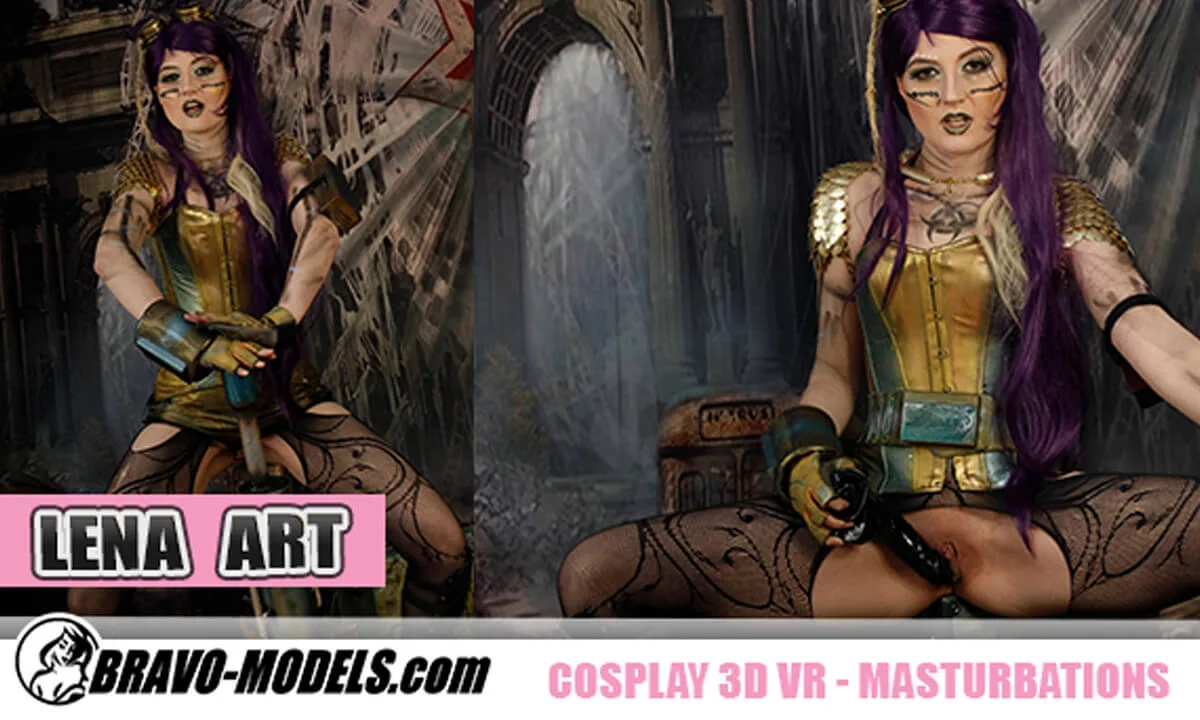 Preview supplied for 361 - Lena Art; Psychedelic Solo Tease - SexLikeReal