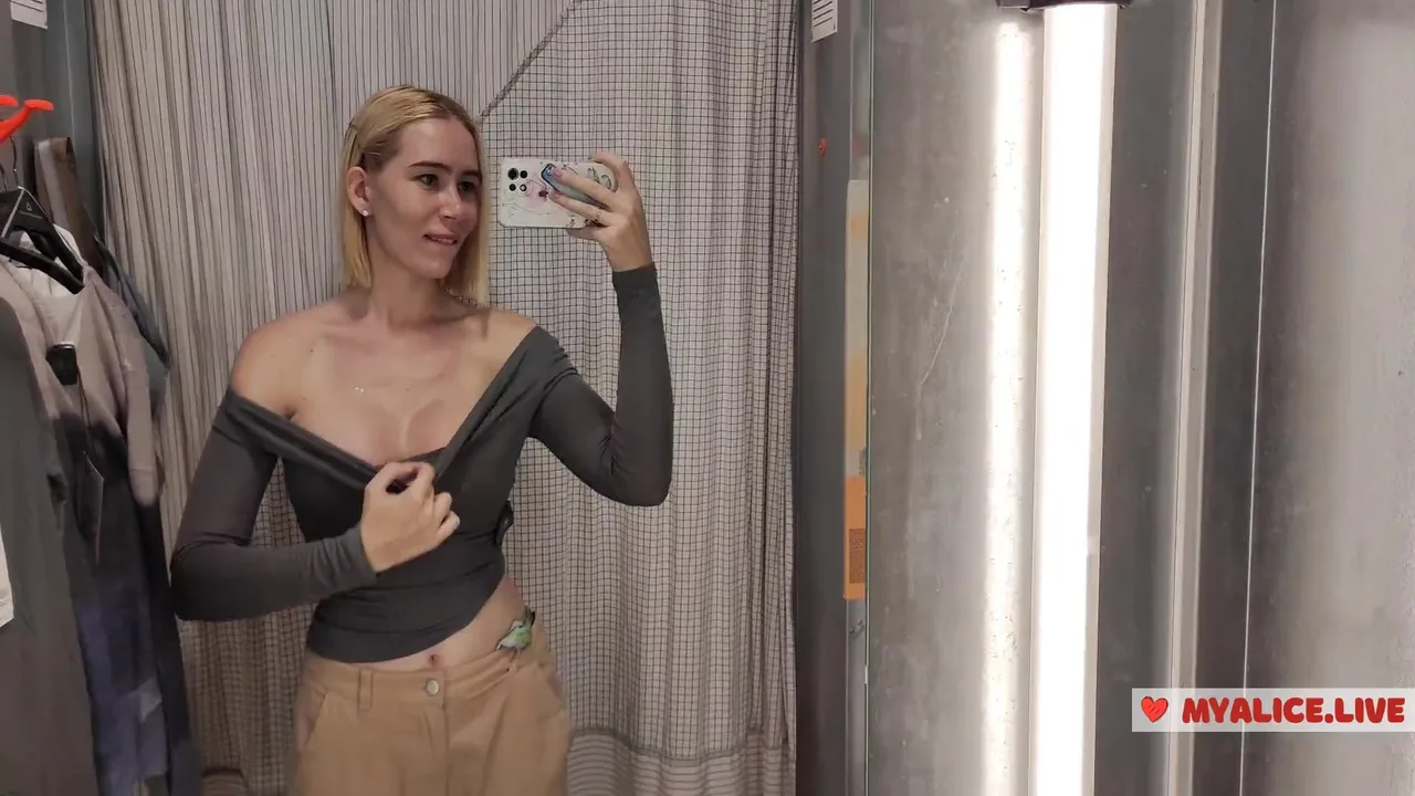 Preview supplied for Try On Haul Transparent Clothes Completely See-through. At The Mall. See On Me In The