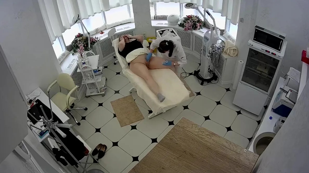 Preview supplied for . Beauty salon, waxing pussy and ass Step mom